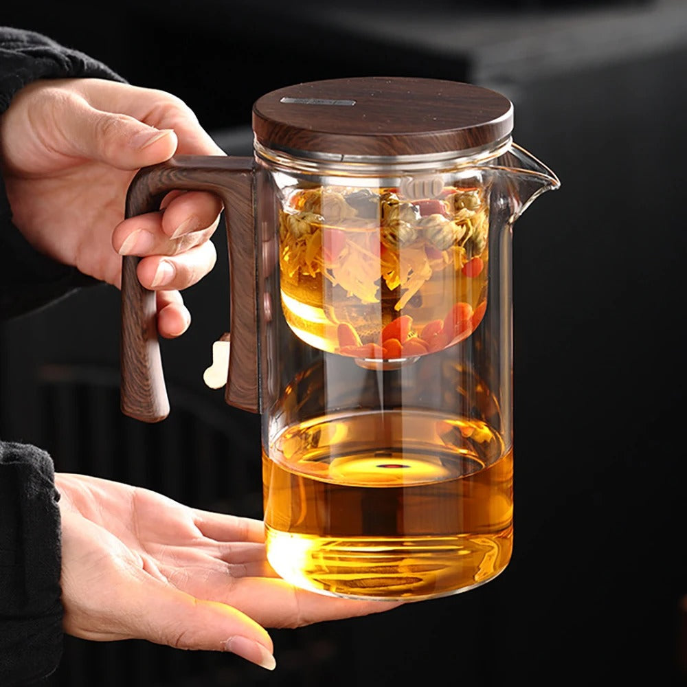 Thee Infuser Met Houten Handvat Voor Perfecte Theeervaring 3
