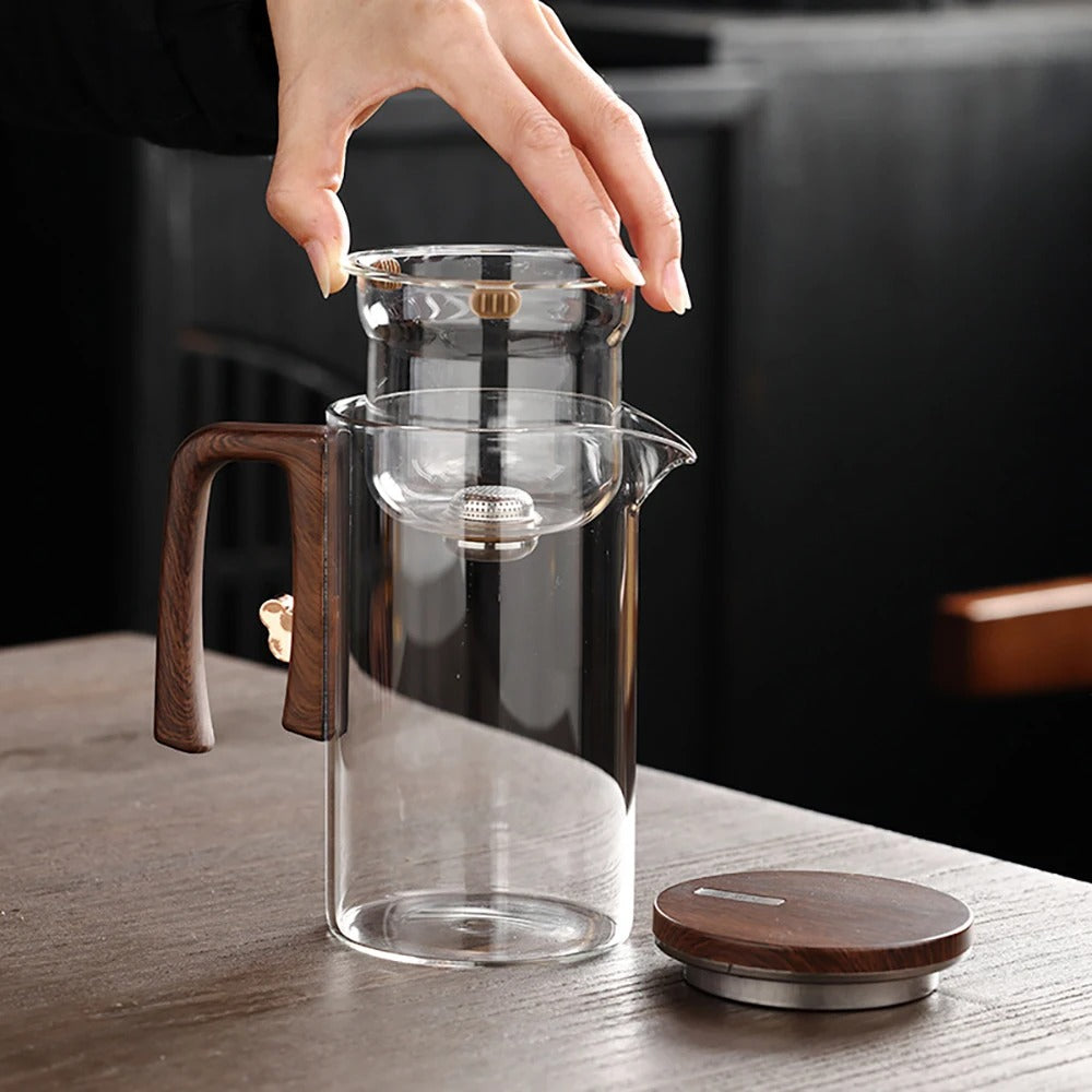 Thee Infuser Met Houten Handvat Voor Perfecte Theeervaring 4