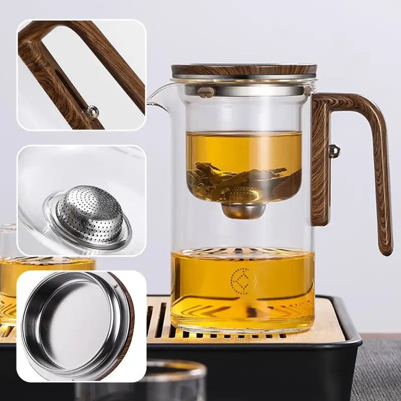Thee Infuser Met Houten Handvat Voor Perfecte Theeervaring 5