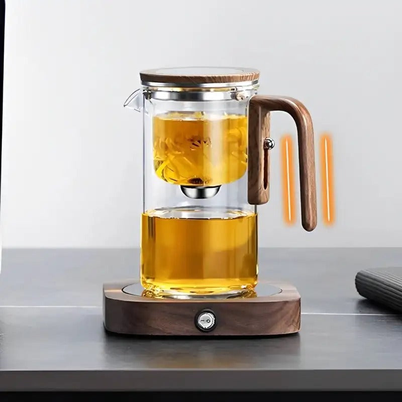 Thee Infuser Met Houten Handvat Voor Perfecte Theeervaring 6