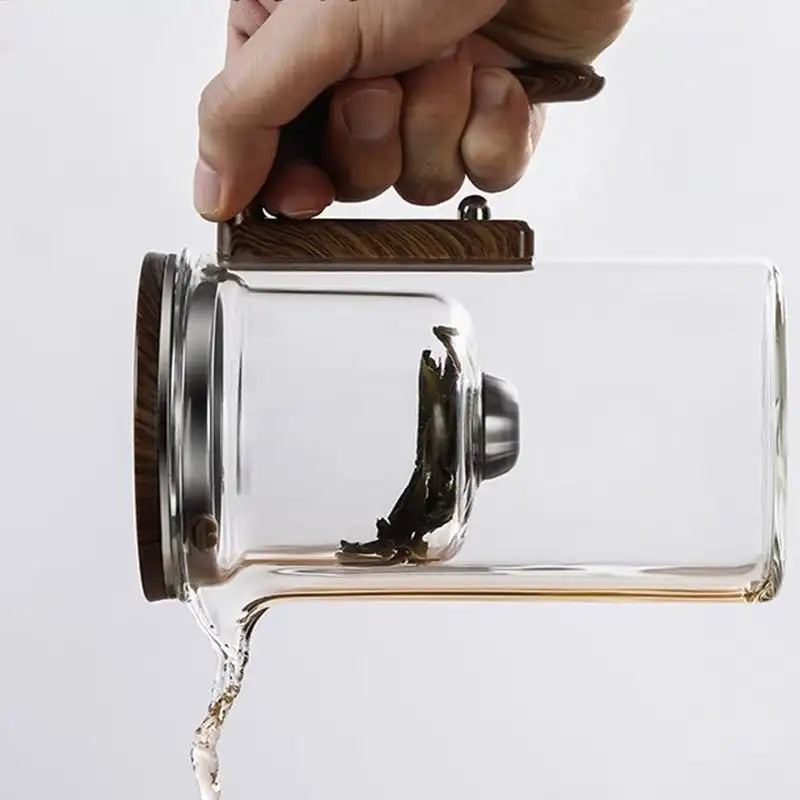 Thee Infuser Met Houten Handvat Voor Perfecte Theeervaring 8
