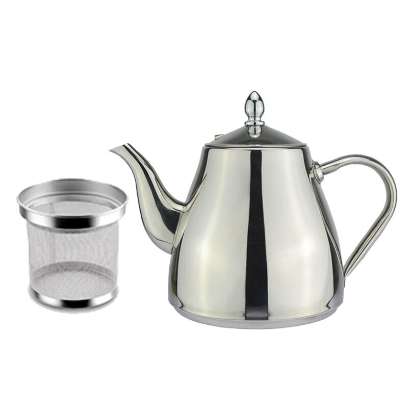 Theepot met Ingebouwde Zeef voor Inductie 0