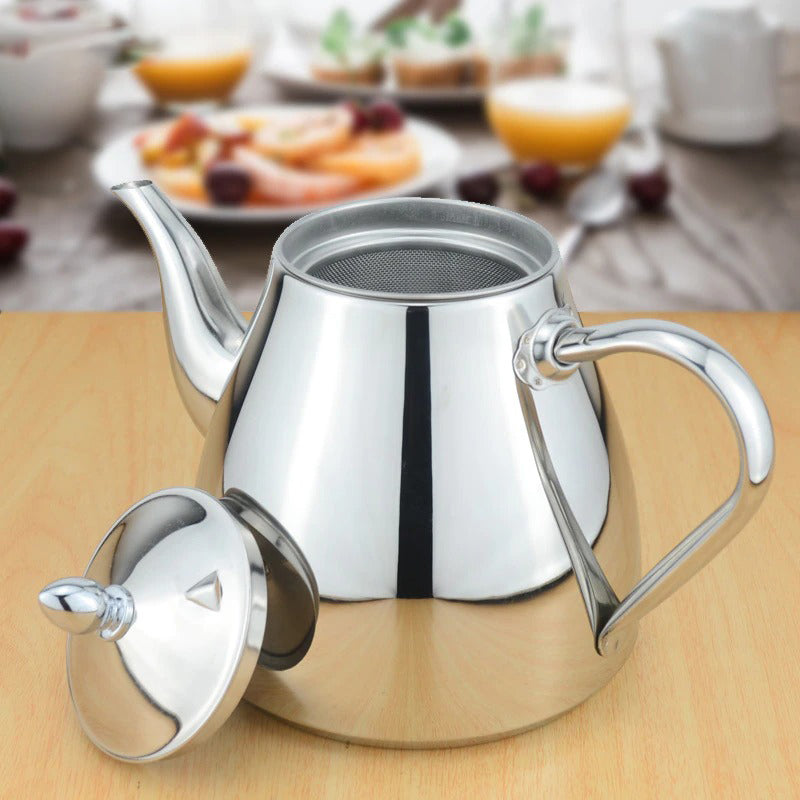 Theepot met Ingebouwde Zeef voor Inductie 1