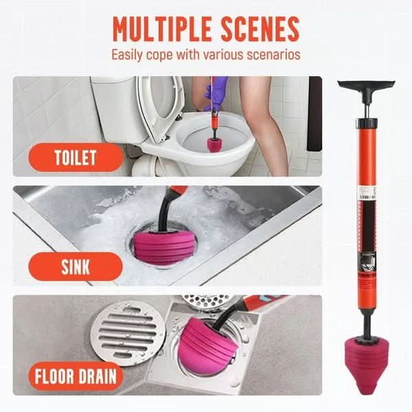Toiletontstopper Hogedruk voor Snelle Verwijdering van Verstoppingen 3