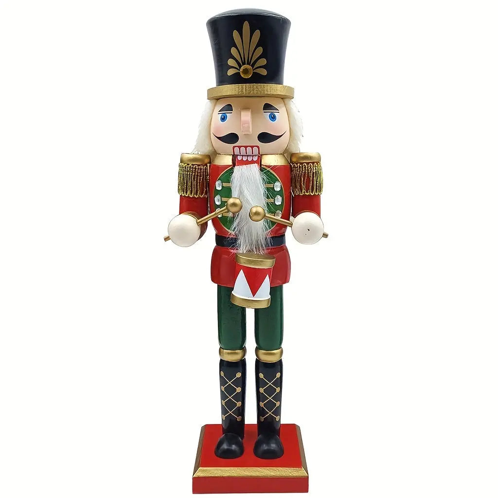 Traditionele Notenkraker 30 cm Met Scepter Voor Feestelijke Decoratie 8