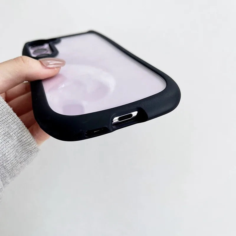 Transparante 3D Kat Oor Case voor Samsung S25 Plus 2