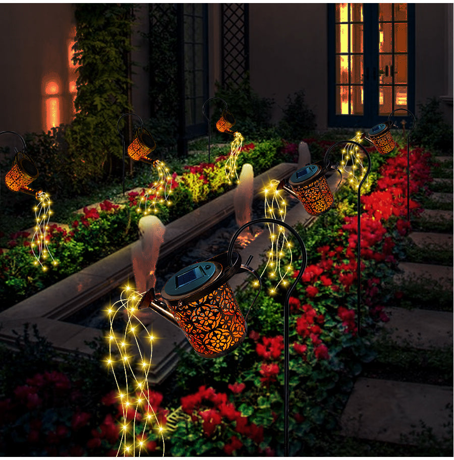 Tuinlamp Stervormig Retro Zonne-energie voor Buitenverlichting 3