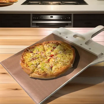 Uitschuifbare Pizzaschep voor Thuisgebruik met Ergonomisch Handvat 0