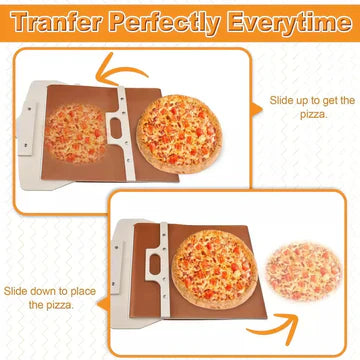 Uitschuifbare Pizzaschep voor Thuisgebruik met Ergonomisch Handvat 1