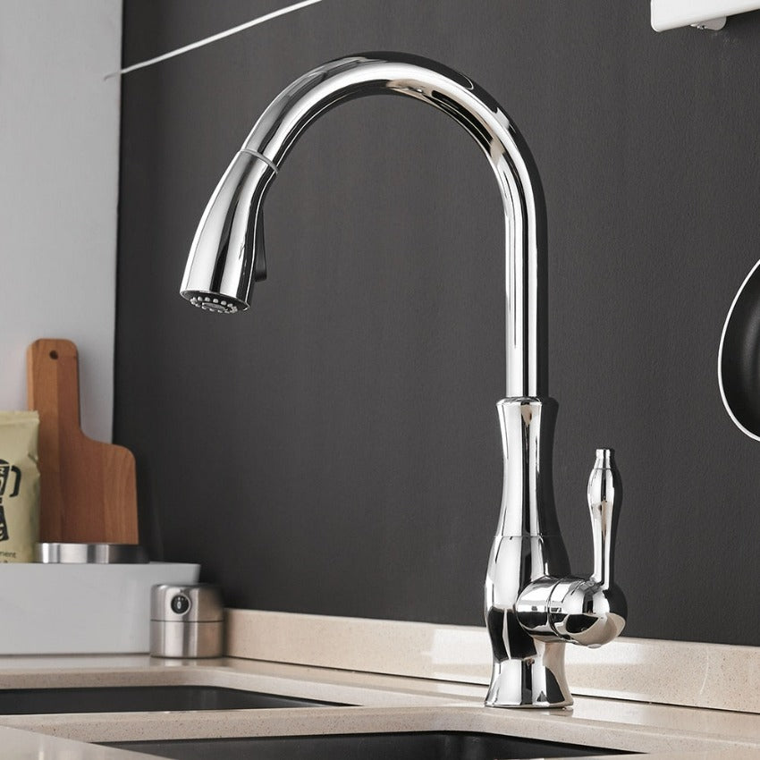 Uittrekbare Keukenkraan Modern Design 5