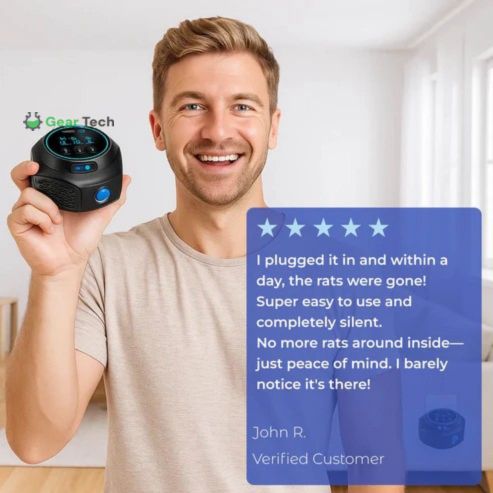 Ultrasoon Rattenafweermiddel Plug-in voor Binnen en Buiten 3