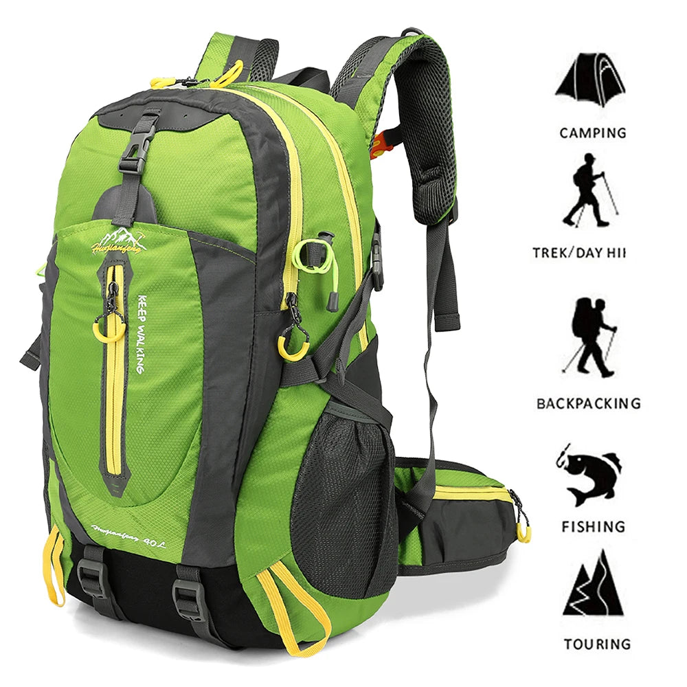 Unisex 40L Rugzak voor Trekking en Camping 2