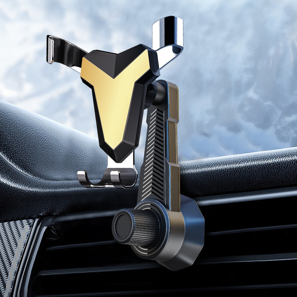 Unisex Autohouder Smartphone Zwaartekrachtvergrendeling Draaibaar 11