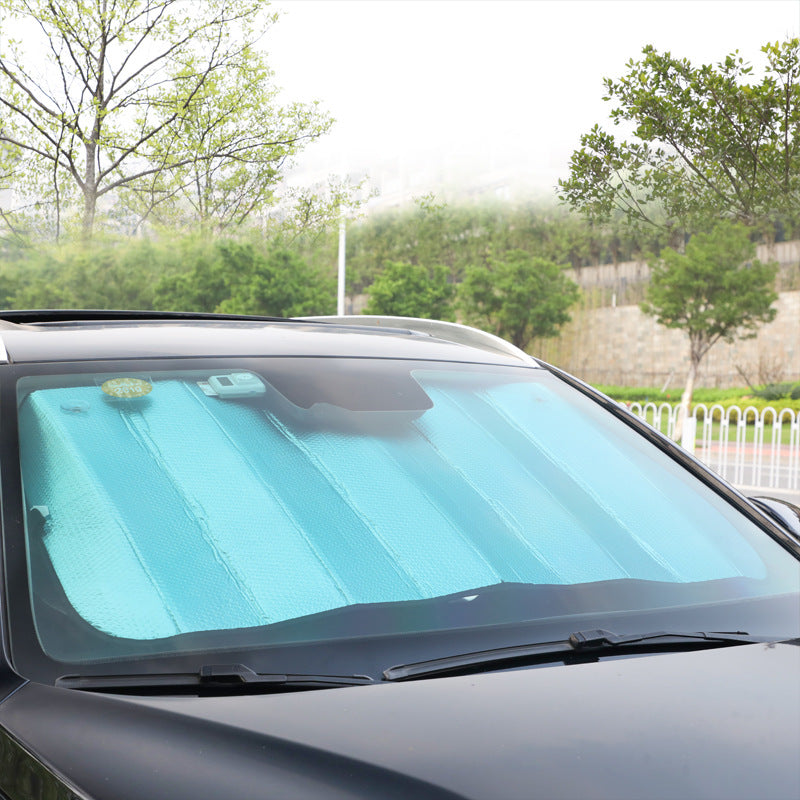 Unisex Autozonnescherm Opvouwbaar Reflecterend Thermisch Isolerend 2
