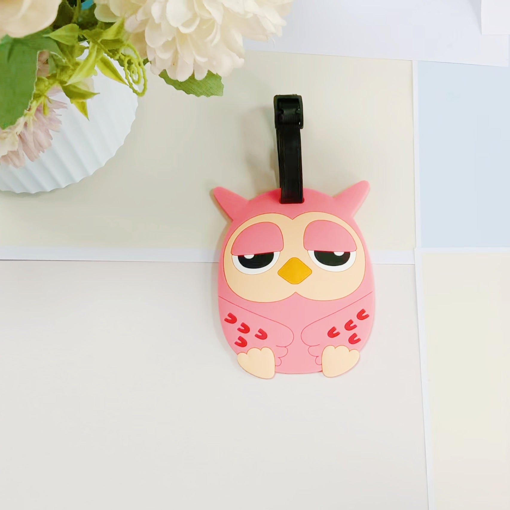 Unisex Bagagelabel Flamingo Design Praktisch en Stijlvol 6