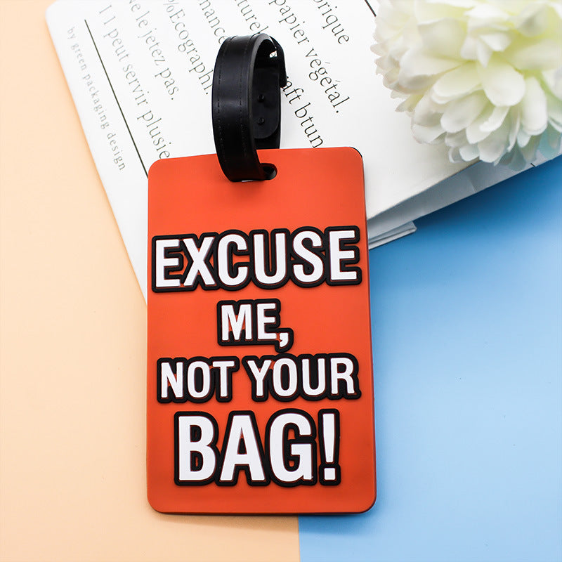 Unisex Bagagelabel Met Humoristische Tekst Bowlift 6