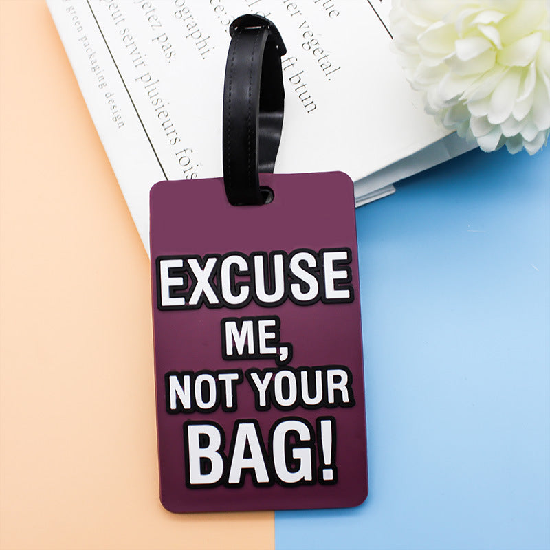 Unisex Bagagelabel Met Humoristische Tekst Bowlift 7