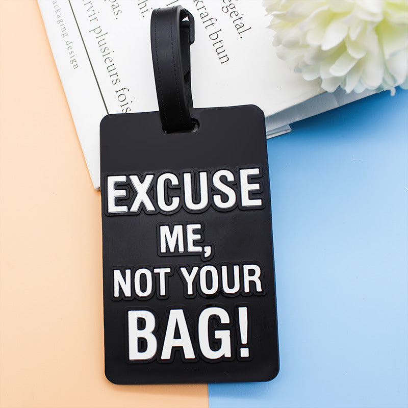 Unisex Bagagelabel Met Humoristische Tekst Bowlift 8
