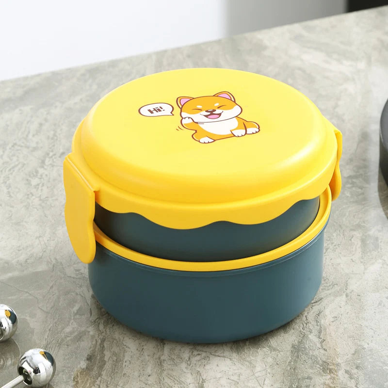Unisex Bento-Box met Cartoonontwerp Praktisch en Draagbaar 6