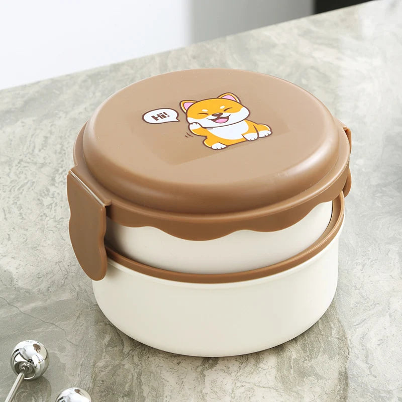 Unisex Bento-Box met Cartoonontwerp Praktisch en Draagbaar 7