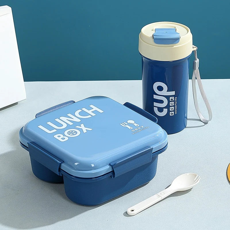 Unisex Bento-box met Meerdere Compartimenten Functioneel Ontwerp 8