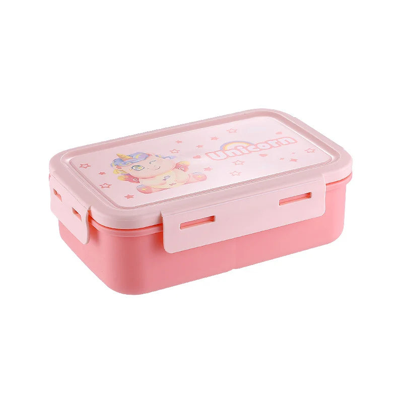 Unisex Bento Box Thema Lunchbox Met Compartimenten 4