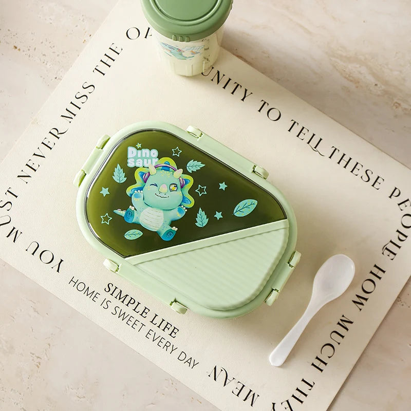 Unisex Bento Box met Meerdere Compartimenten voor Maaltijdvoorbereiding 2