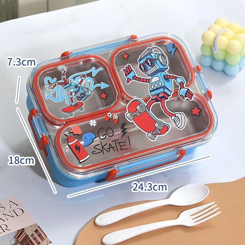 Unisex Bento Lunchbox Cartoonthema Creatief Ontwerp 8