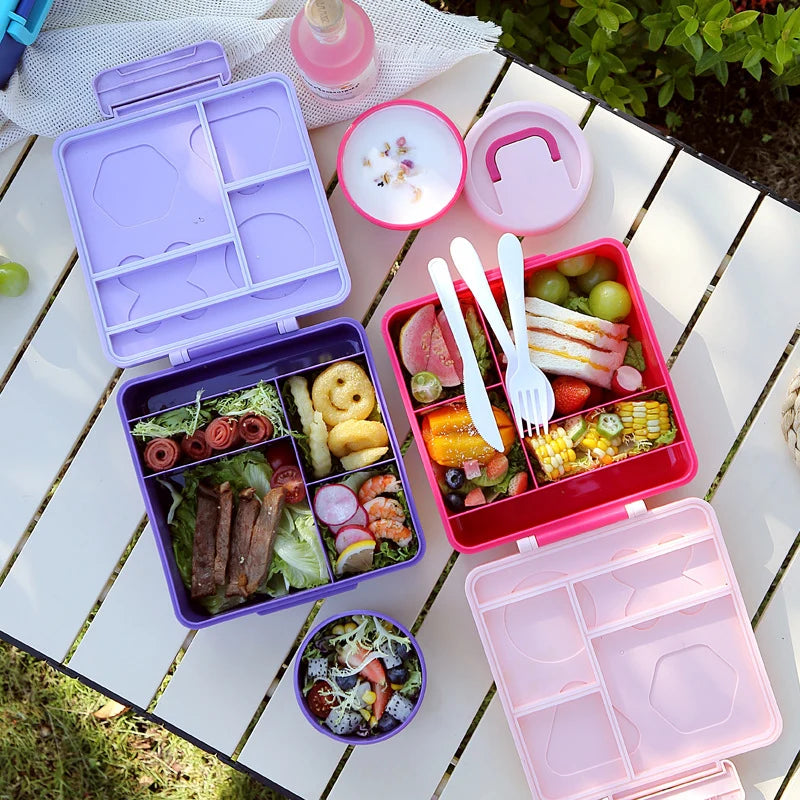 Unisex Bento Lunchbox Interactief Met Meerdere Vormen 2