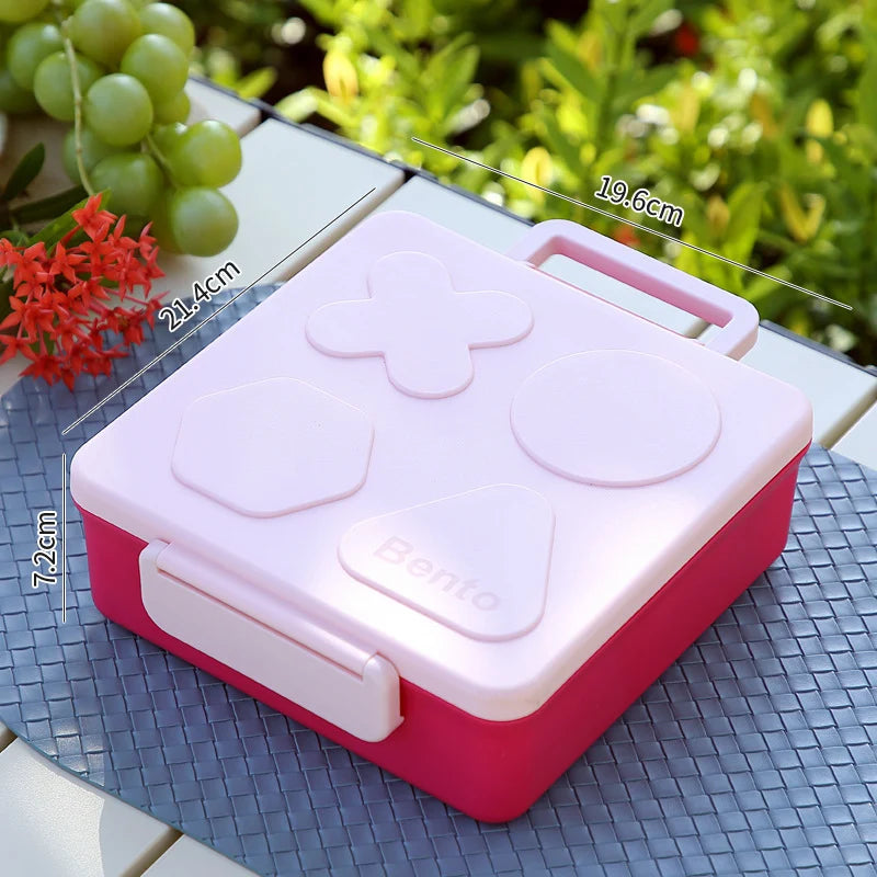 Unisex Bento Lunchbox Interactief Met Meerdere Vormen 6