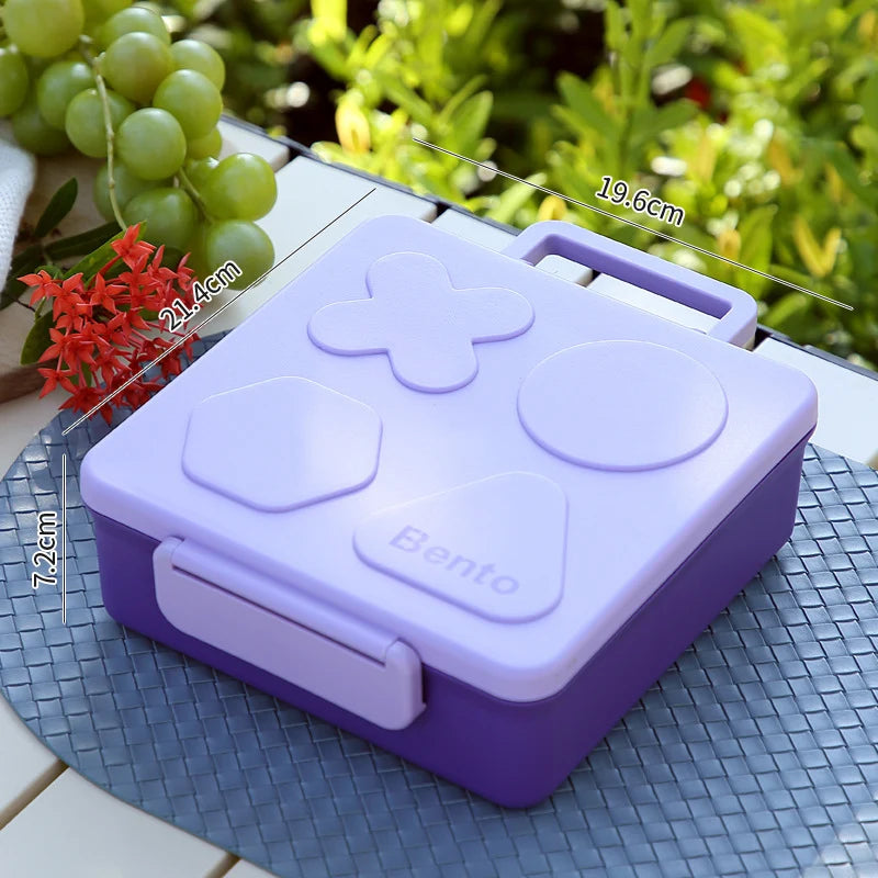 Unisex Bento Lunchbox Interactief Met Meerdere Vormen 7
