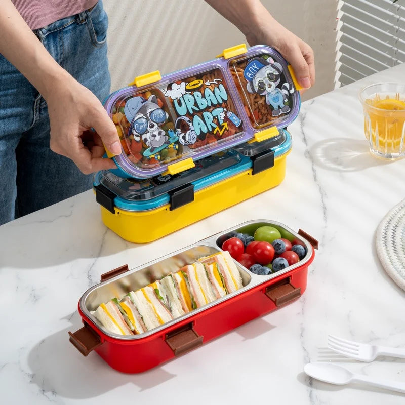 Unisex Bento Lunchbox Met Creatief Thema 2
