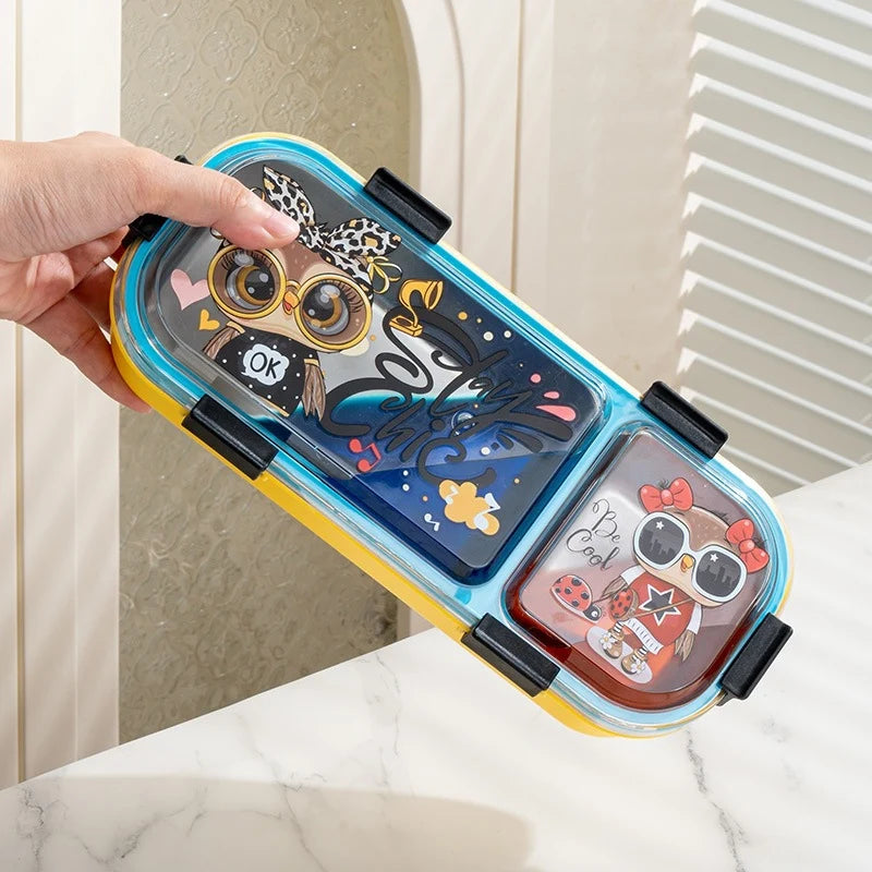 Unisex Bento Lunchbox Met Creatief Thema 4