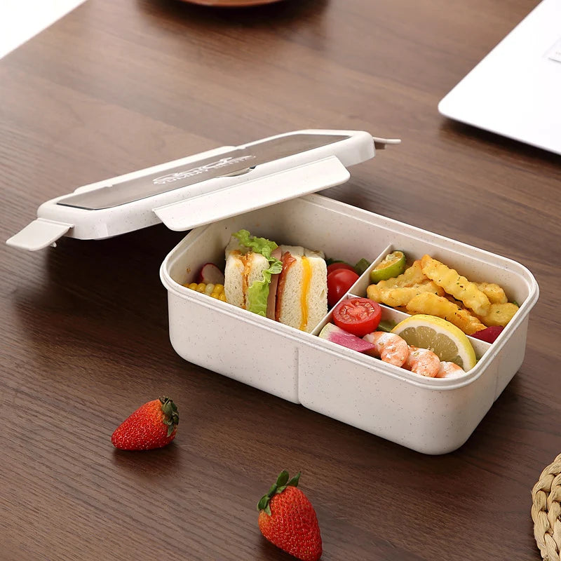 Unisex Bento Lunchbox Met Luchtdichte Sluiting 2