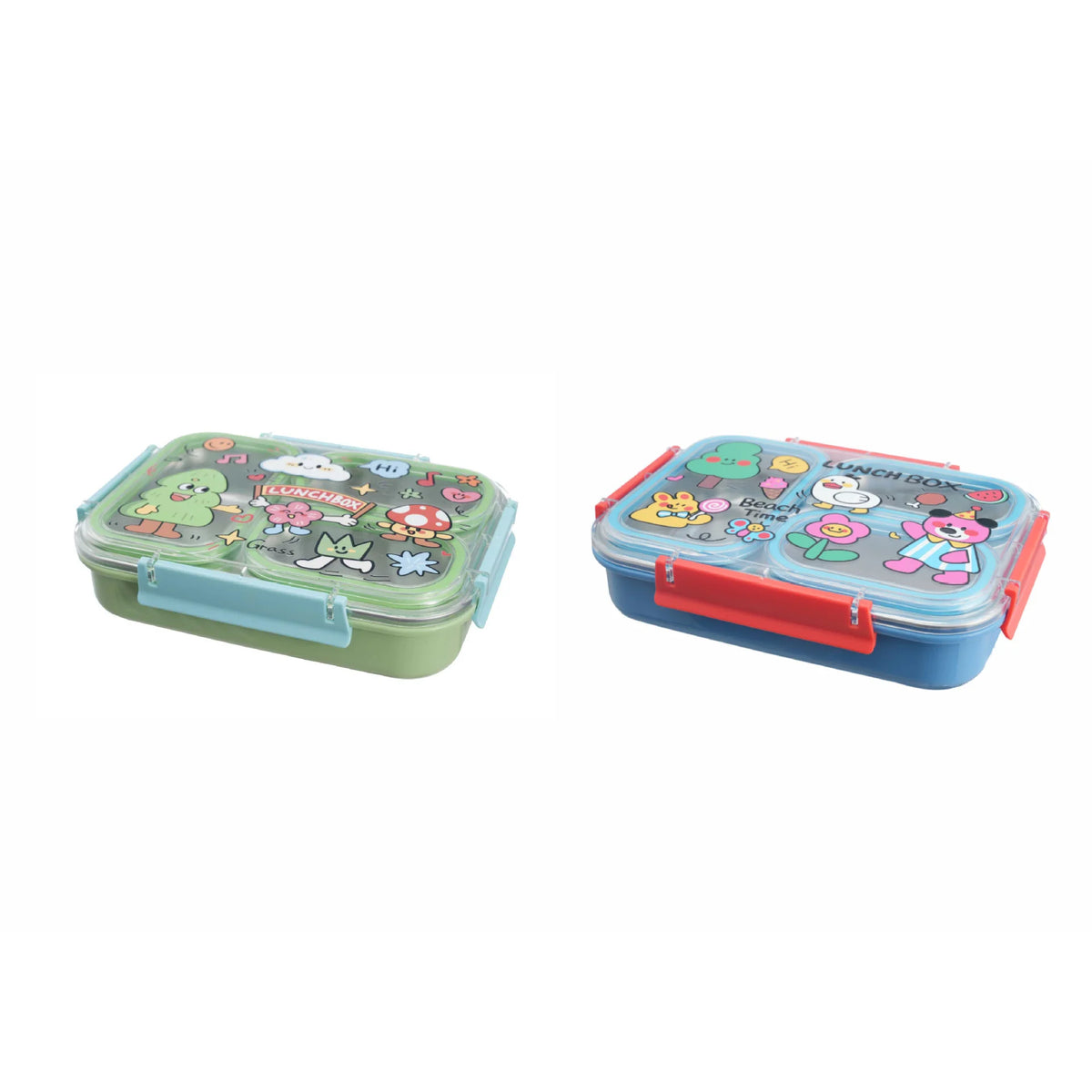 Unisex Bento Lunchbox Met Meerdere Compartimenten 1