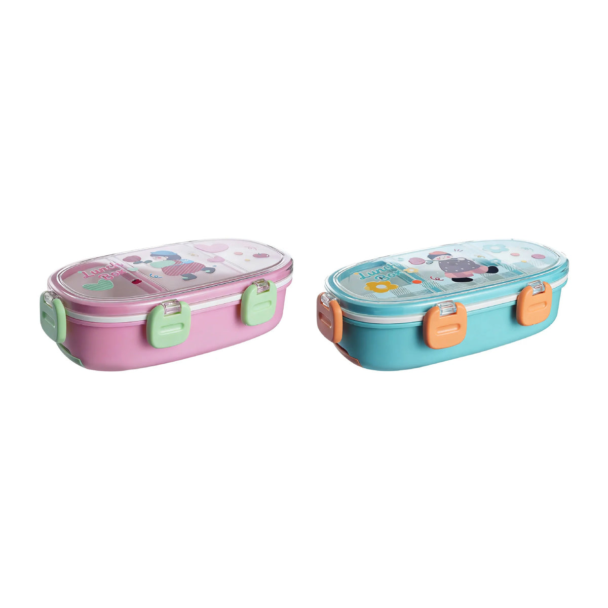 Unisex Bento Lunchbox Met Meerdere Compartimenten 7