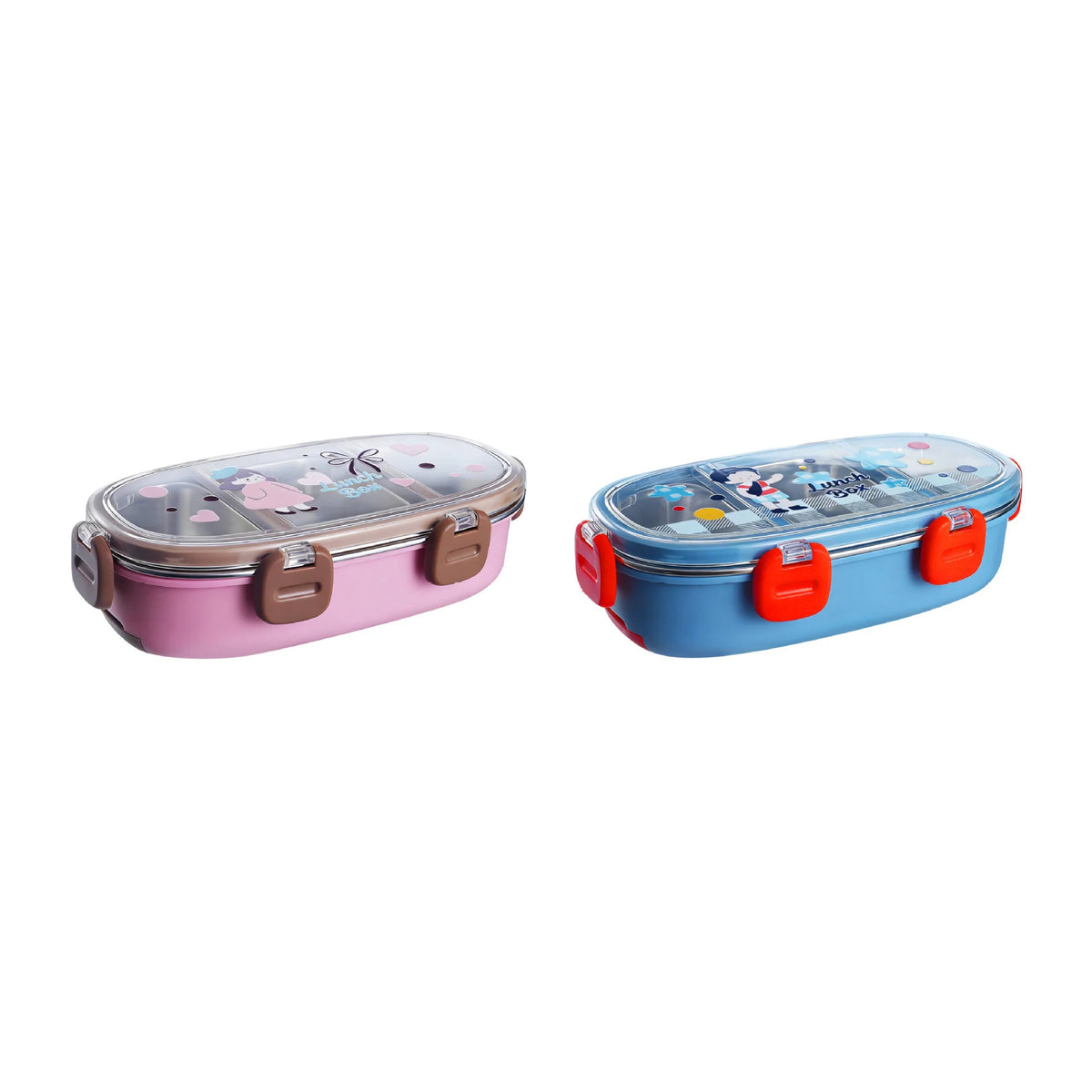 Unisex Bento Lunchbox Met Meerdere Compartimenten 8