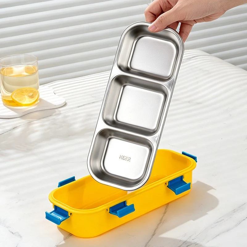 Unisex Bento Lunchbox Met Meerdere Compartimenten En Dierenthema 2