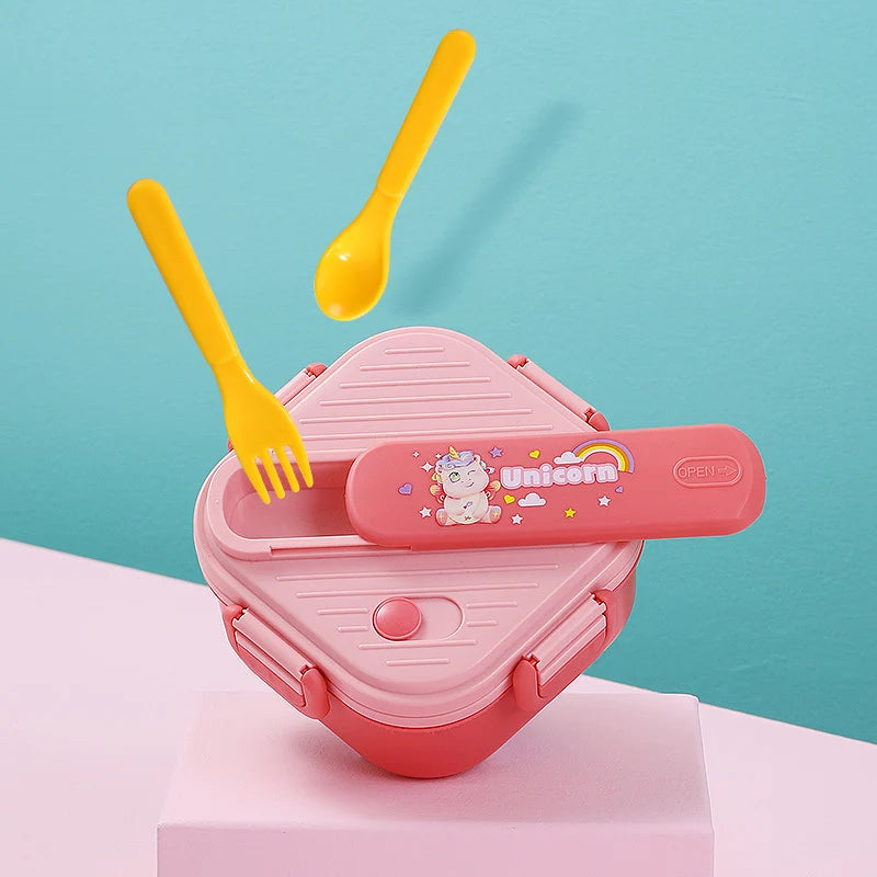 Unisex Bento Lunchbox Met Speelse Compartimenten 2