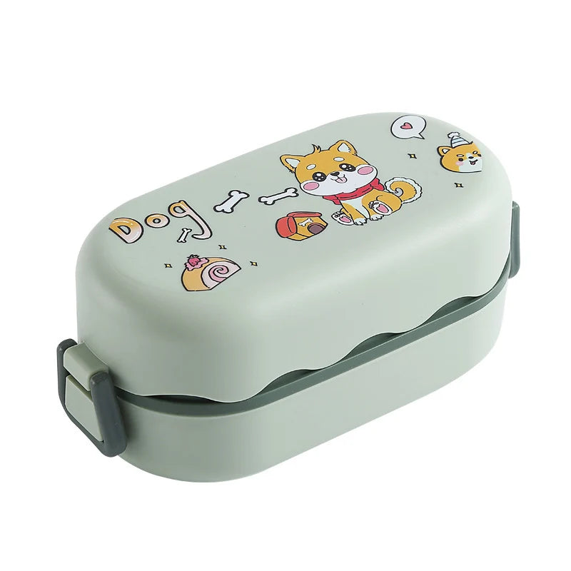 Unisex Bento Lunchbox Met Speelse Vorm 4