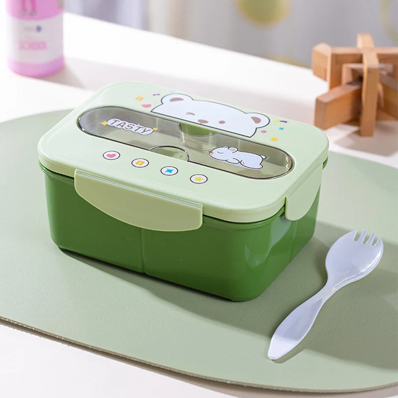 Unisex Bento Lunchbox Multifunctioneel Ontwerp 10