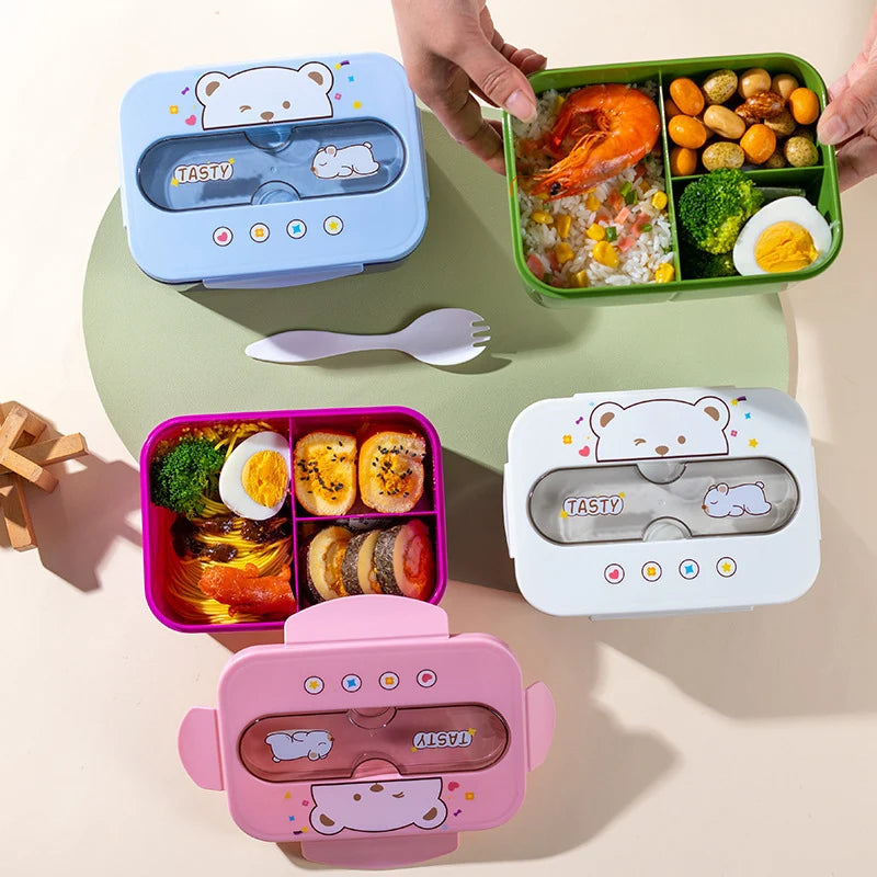 Unisex Bento Lunchbox Multifunctioneel Ontwerp 2