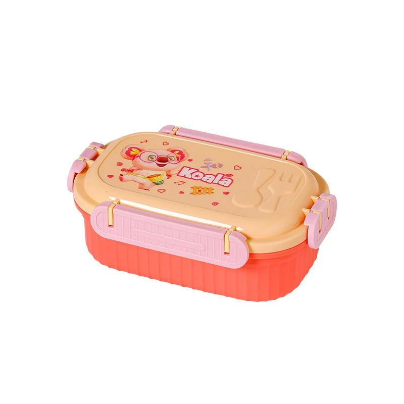 Unisex Bento Lunchbox met Speelse Figuren 5