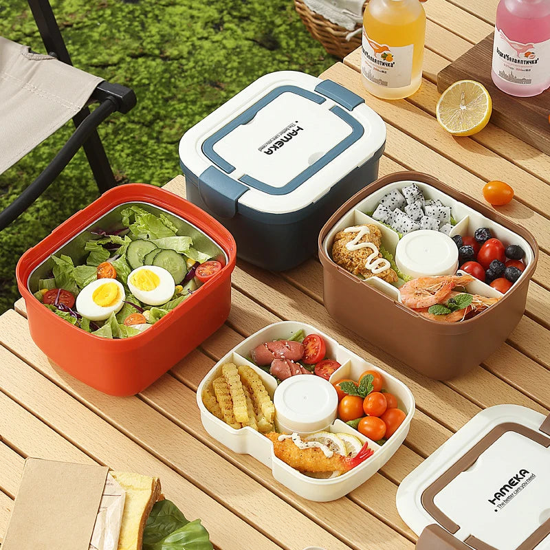 Unisex Bewaarcontainer Compact Luchtdicht Met Lepel 2