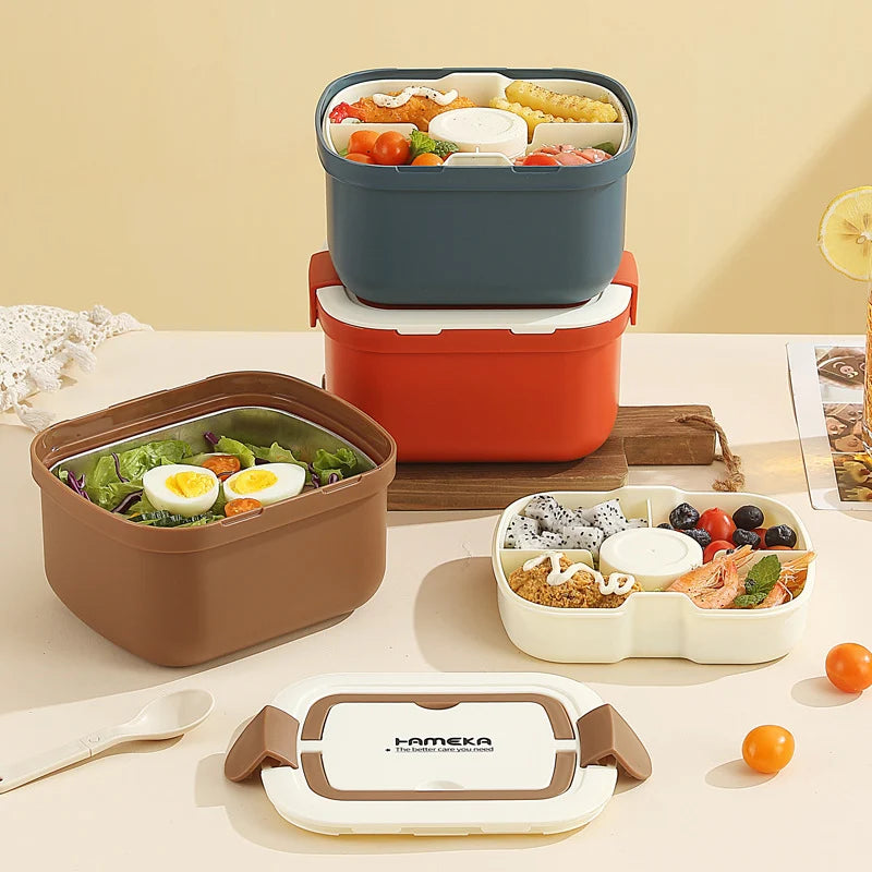 Unisex Bewaarcontainer Compact Luchtdicht Met Lepel 4