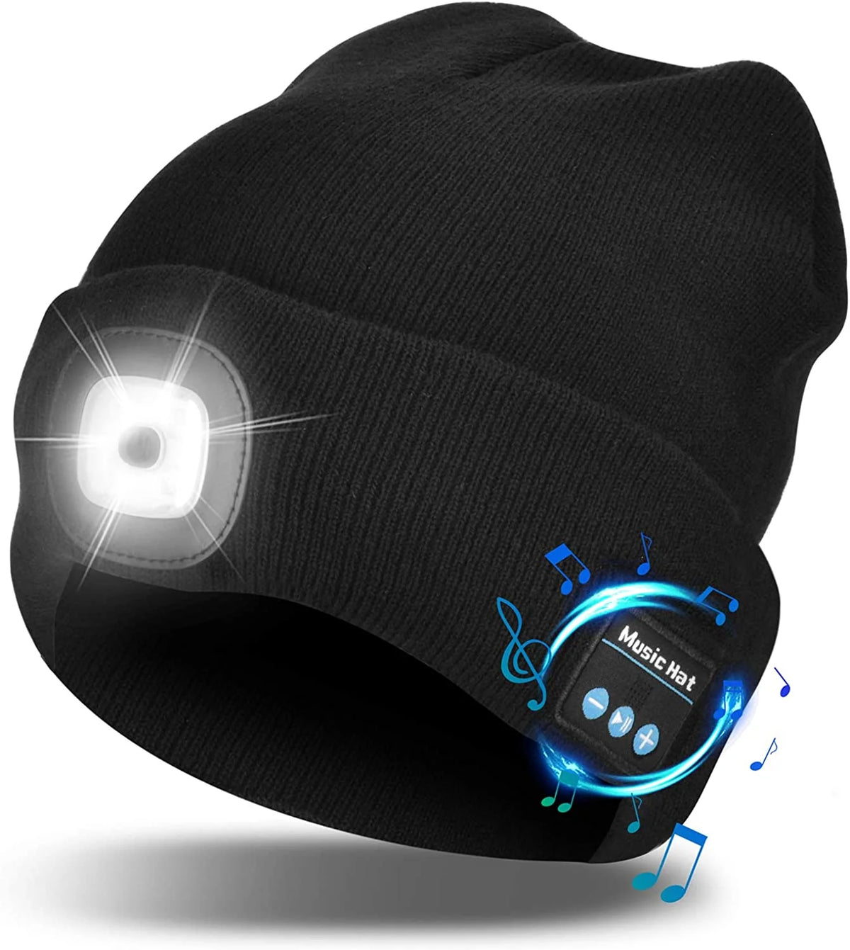 Unisex Bluetooth Muts met Verwijderbare LED-verlichting 0