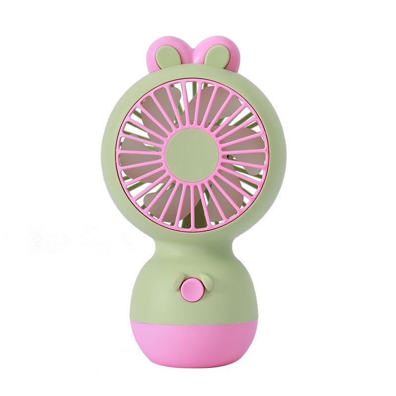Unisex Compacte Tafelventilator in Figuurdesign met USB-aansluiting en Stille Motor 28