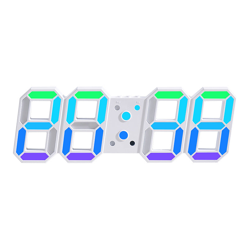 Unisex Digitaal Horloge Met Veranderend Kleuren Display 6