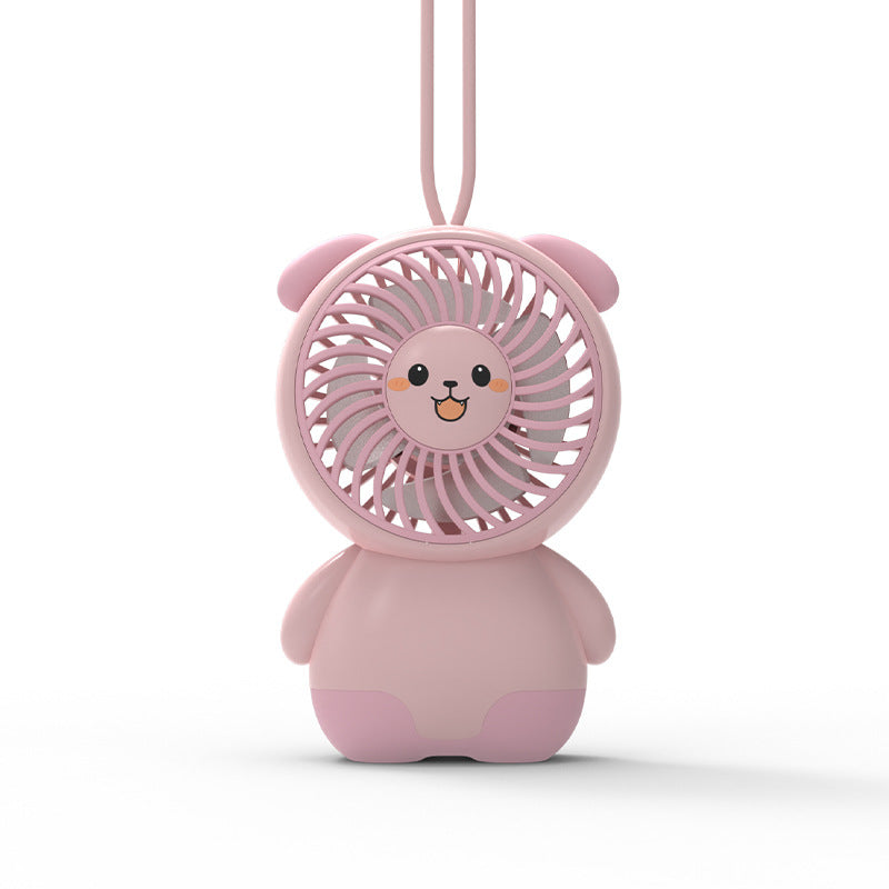 Unisex Draagbare Handventilator Dierenthema Compact 0