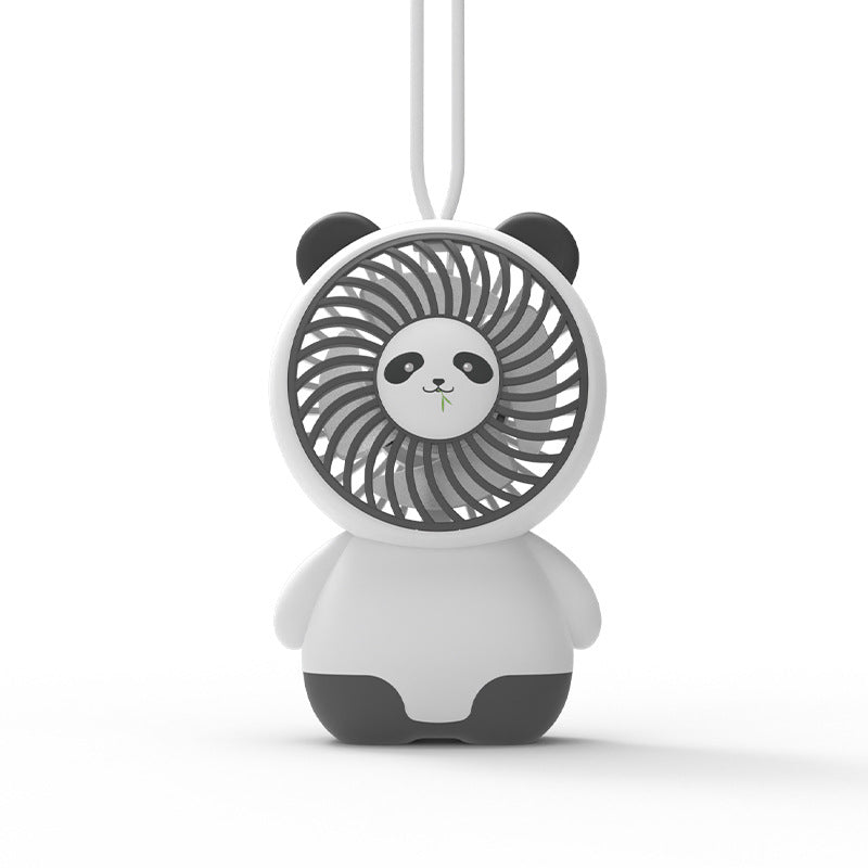 Unisex Draagbare Handventilator Dierenthema Compact 3
